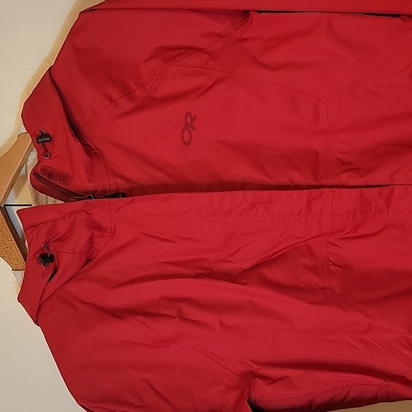 Outdoor Research Red Raincoat - Picture 3 of 7
